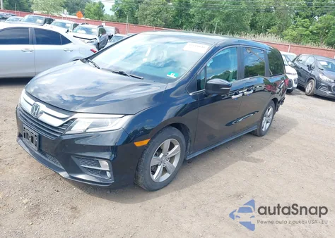 2019 Honda Odyssey Ex from USA, damaged, VIN 5FNRL6H52KB121652